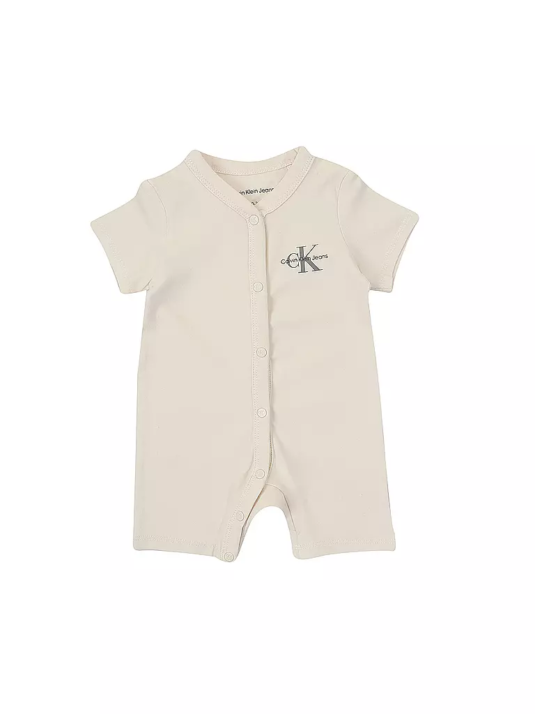 CALVIN KLEIN JEANS Baby Schlafoverall beige